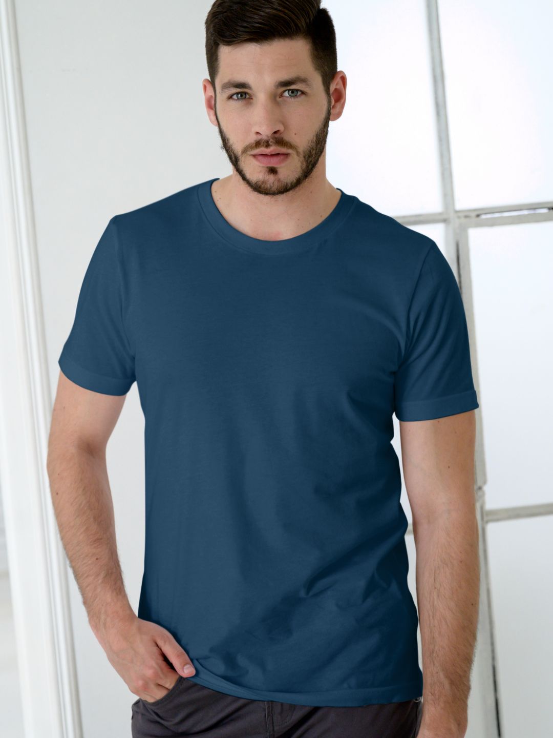 Navy Blue Classic T-Shirt1