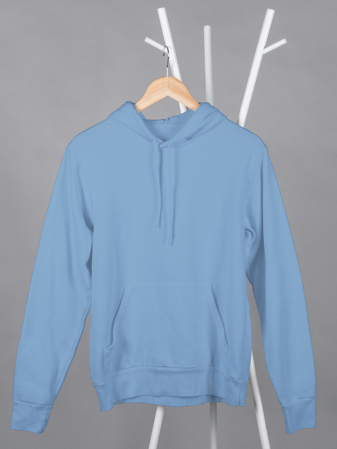 Men's Light Blue Hoodie - Main Image
