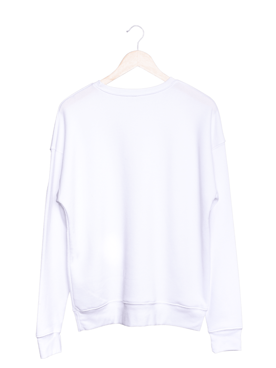 Plain hotsell white crewneck