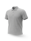 Casual Grey Polo T-Shirt