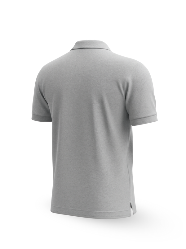Casual Grey Polo T-Shirt