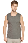 Men's Charcoal Grey Sleeveless T-Shirt