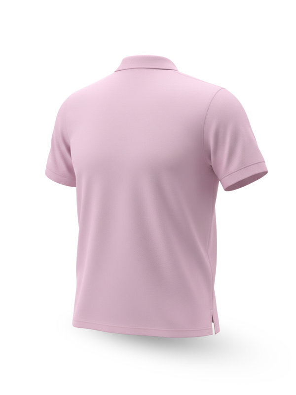 Confident Pink Polo T-Shirt