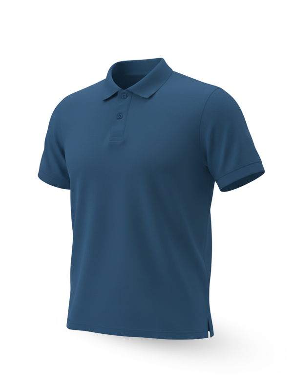 Bold Navy Blue Polo T-Shirt