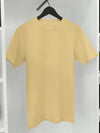 Supima Cotton Pale Yellow T-Shirt