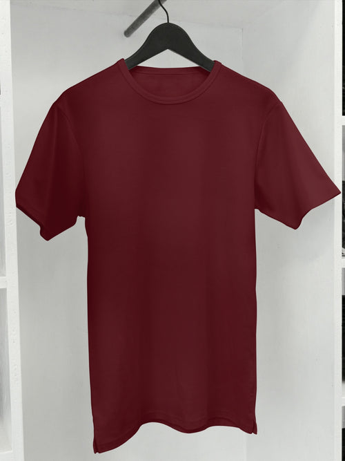 Men's Supima Cotton Maroon T-Shirt