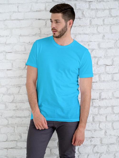 Aqua Blue Classic T-Shirt