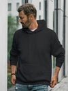 Men's Midnight Black Hoodie