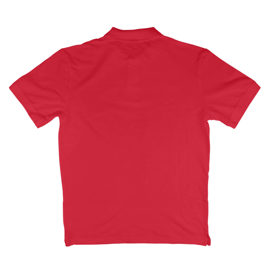 Vibrant Red Polo T-Shirt –
