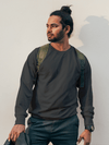 Men's Black Sweatshirt - aadai.in