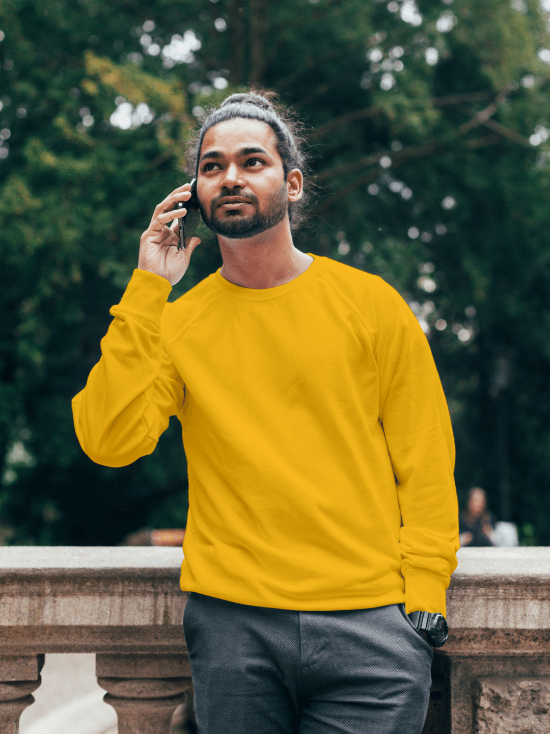 Green and yellow clearance sweatshirt