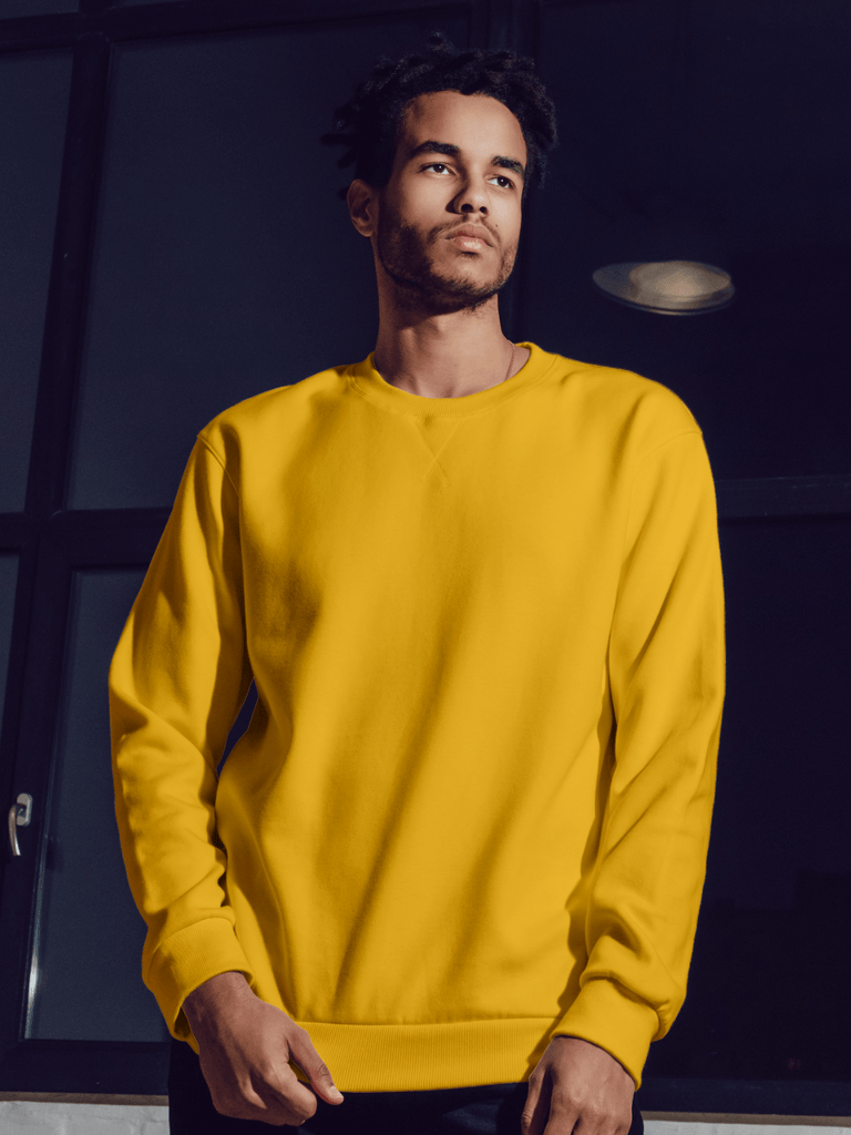 Yellow 2025 sweat shirt