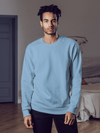 Men's Light Blue Sweatshirt - aadai.in