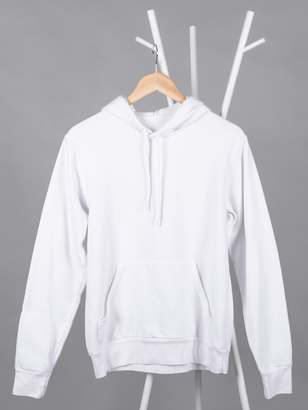 A plain white hoodie sale