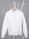 Men's Pure White Hoodie - aadai.in