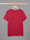 Men's Red Round Neck T-Shirt - aadai.in