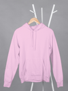 Women's Cotton Candy Pink Hoodie - aadai.in