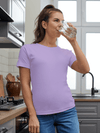 Women's Lavender T-Shirt - aadai.in